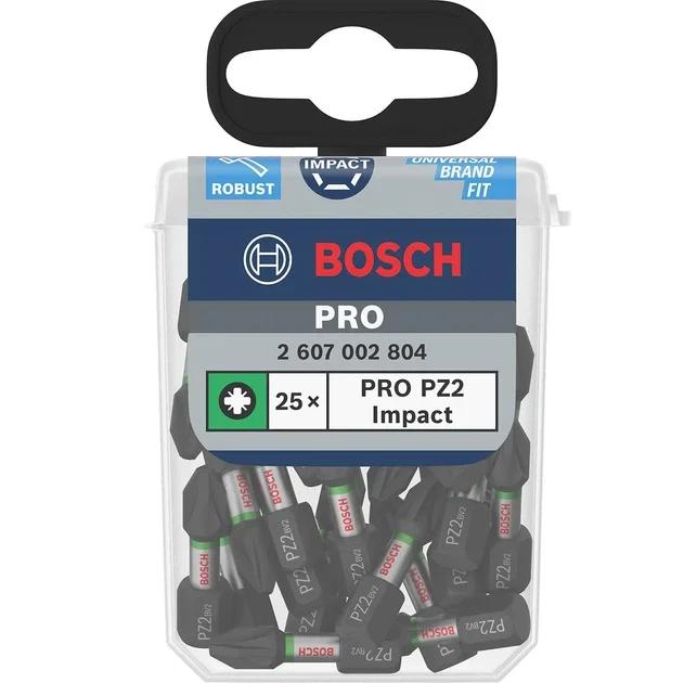 Біта BOSCH Expert Impact Control PZ2×25mm, TicTac
