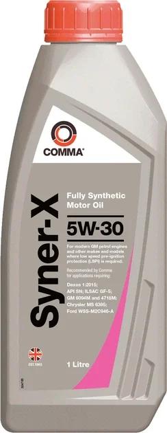 Моторна олива Comma SYNER-X 5W-30 1л