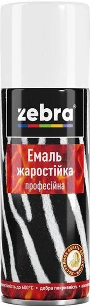 Емаль жаростійка ZEBRA 20 400мл срібляста (4823048027091)