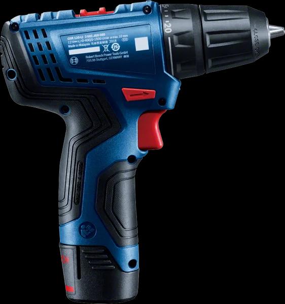Шурупокрут акум. BOSCH GSR 120-LI 12В 2*2Ah та  набір біт і набір сверл BOSCH