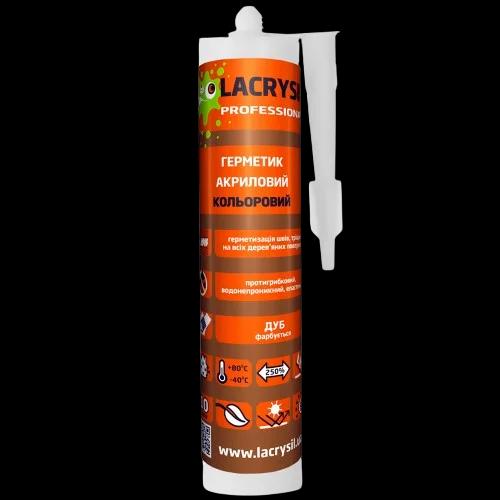 Герметик акриловий Lacrysil кольоровий дуб 280мл