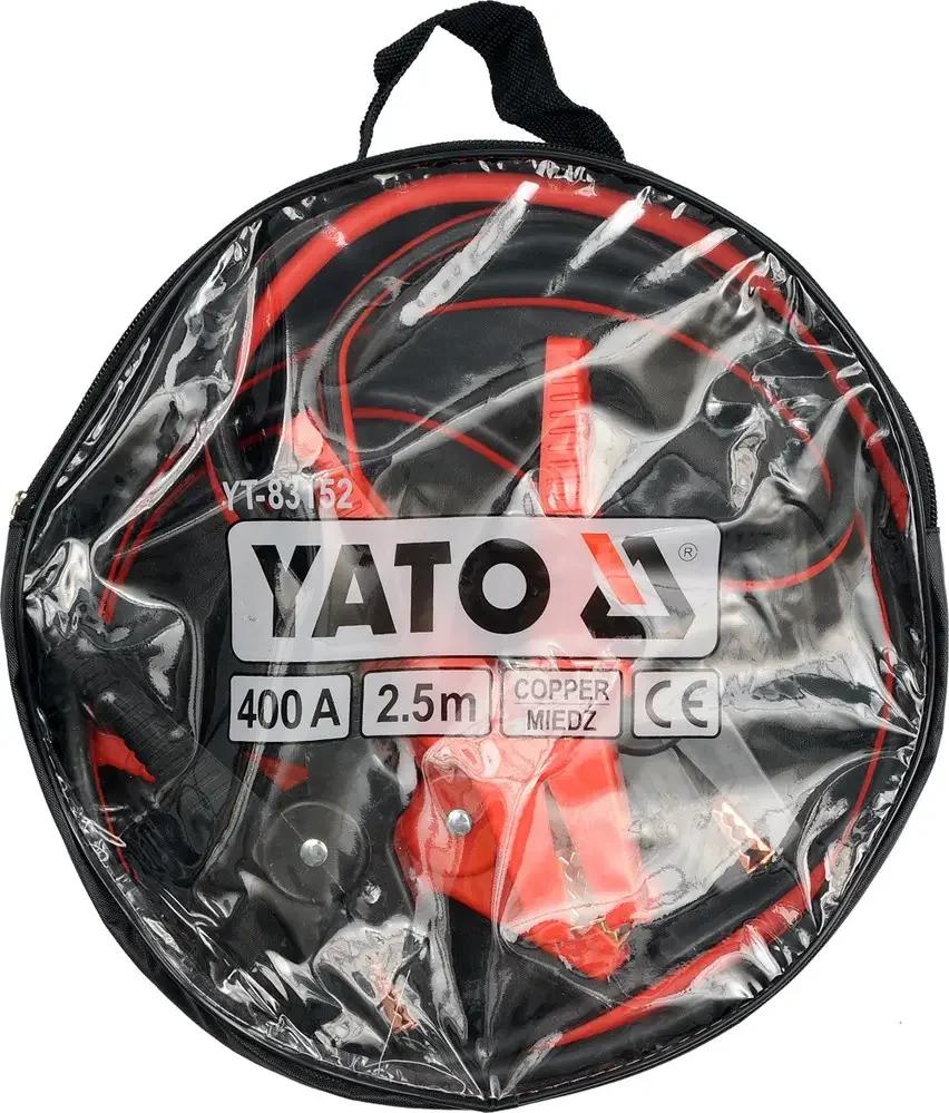 Пускові кабелі YATO YT-83152, 400A