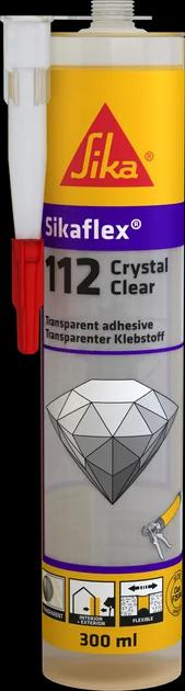 Клей-герметик Sika Sikaflex 112 Crystal Clear 290 мл прозорий