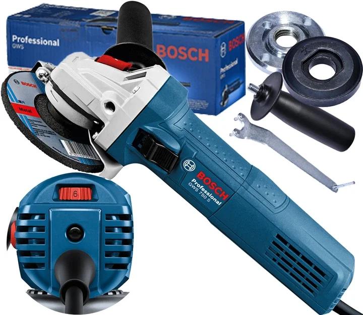 Кутова шліфмашина BOSCH 125мм 750Вт GWS 750S (0601394121)