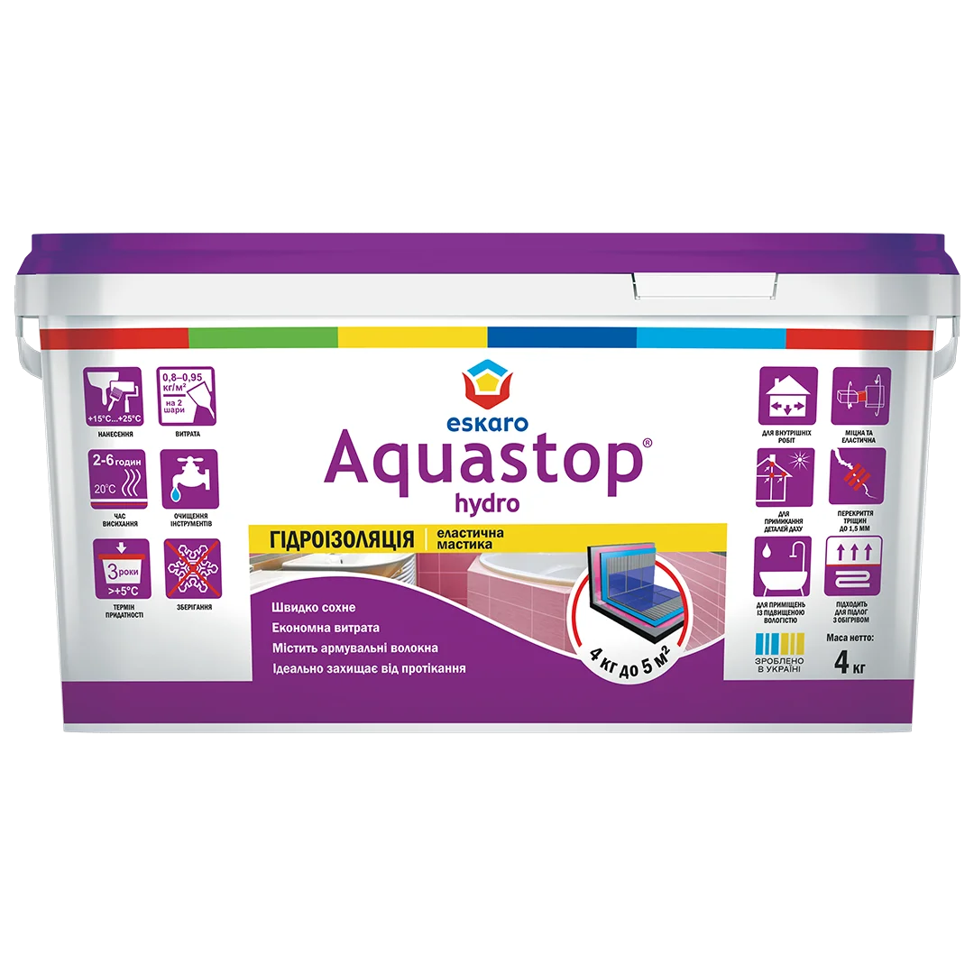 Гідроізоляція Eskaro Aquastop Hydro 4кг