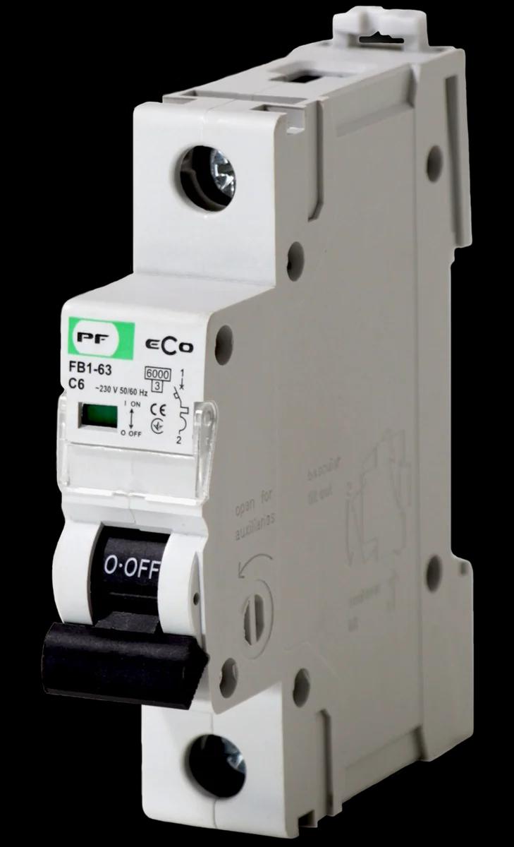 Автоматичний вимикач Promfactor 6кА ECO C 1p 06A (FB1C1006)