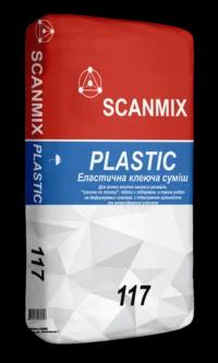 Клей для плитки Scanmix PLASTIC 117, еластичний