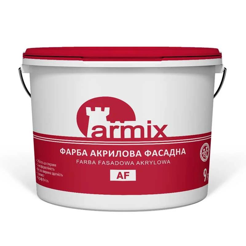Фарба фасадна акрилова Armix AF база А (12,6 кг/9 л)