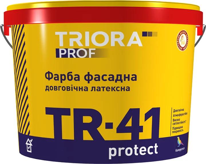 База фасадна латексна фарба TRIORA TR-41 protect 1л