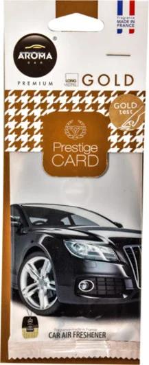 Ароматизатор Aroma Car Prestige Card, Gold