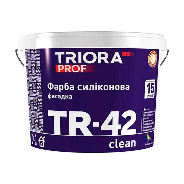 Фарба силіконова фасадна TRIORA TR-42 clean 5л (4823048022324)
