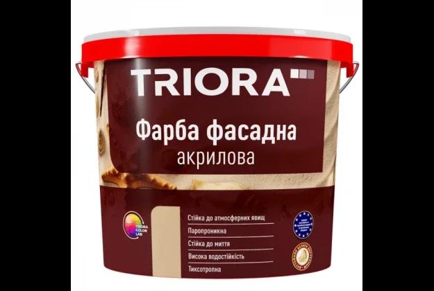 Фарба фасадна акрилова TRIORA 7кг (4823048029613)