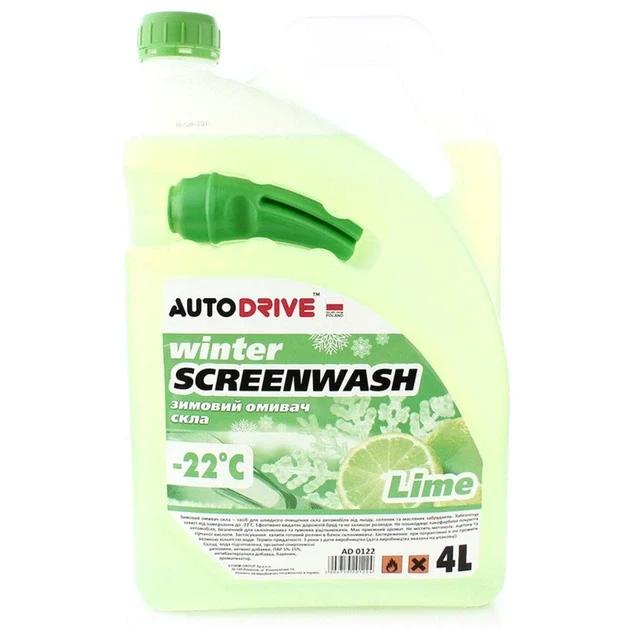 Омивач скла зимовий Auto Drive Winter Screenwash Lime, -22°C
